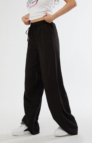 Crinkle Wide Leg Trousers image number 3