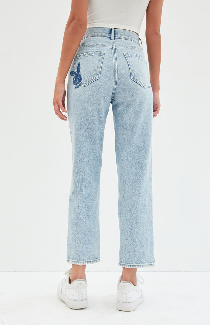 Playboy mom jeans clearance