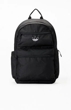Black Double Stacked Backpack image number 1
