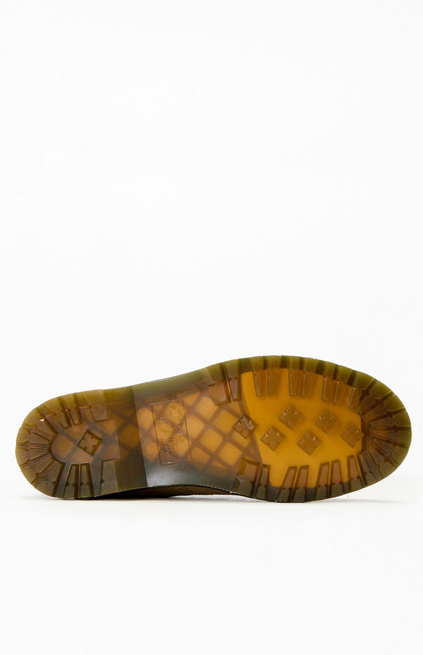 Dr Martens 8053 Tan Waxy Suede Shoes