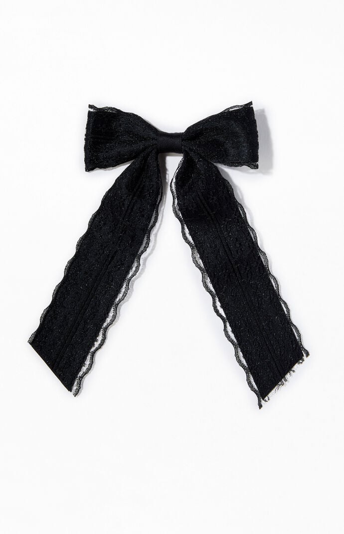 Pacsun Lace Bow Hair Clip