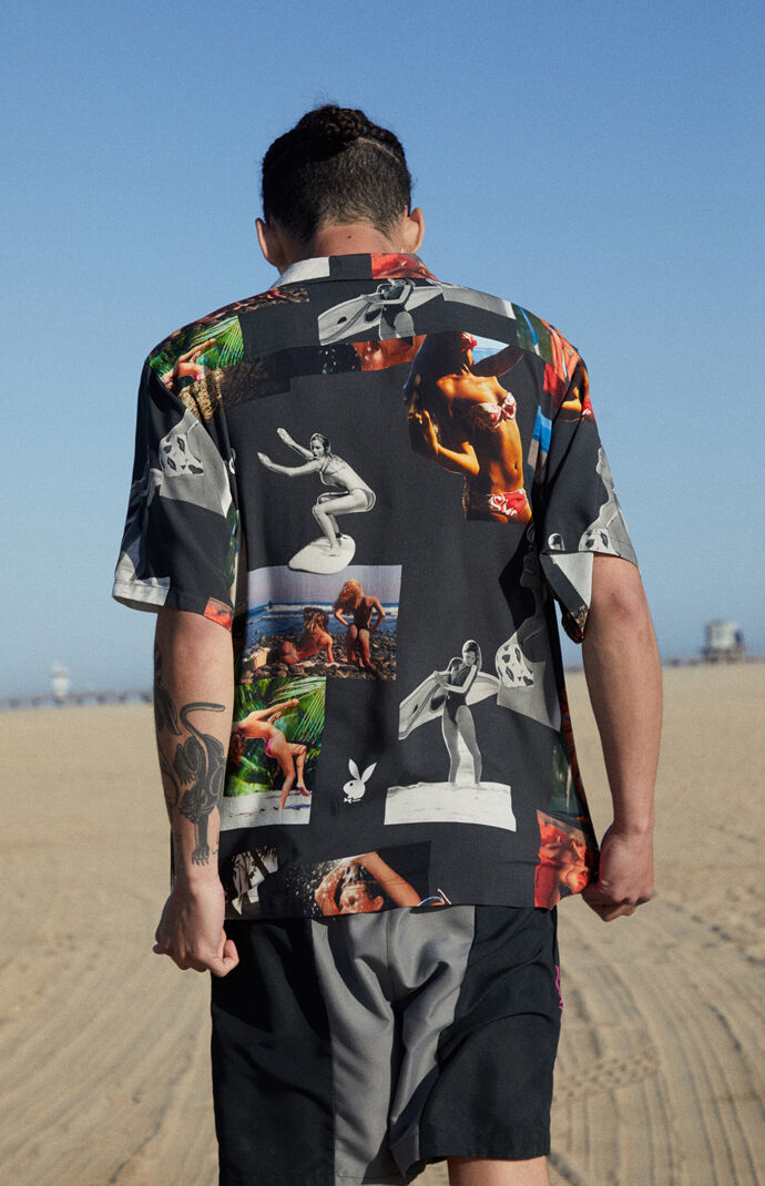 Playboy button down deals shirt urban outfitters