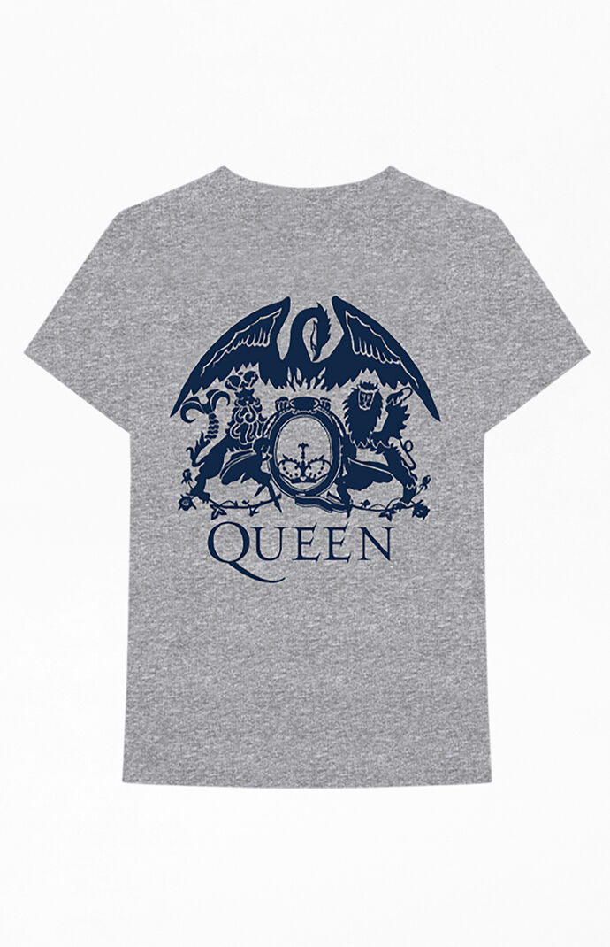 Heather Gray Queen Crest T-Shirt