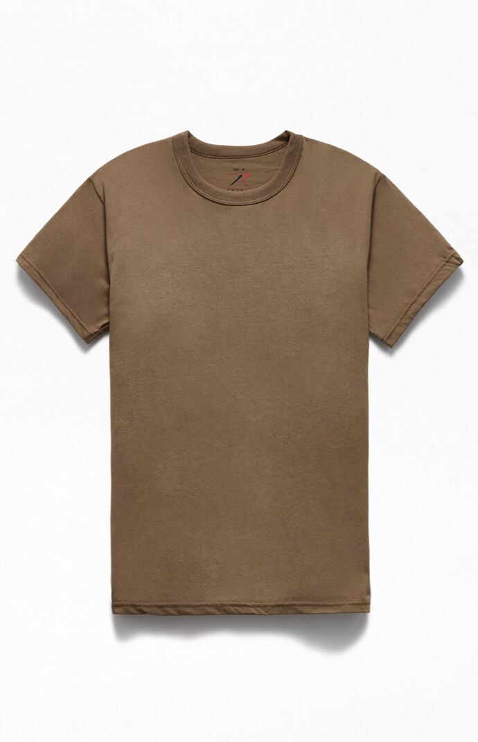Solid brown t shirt