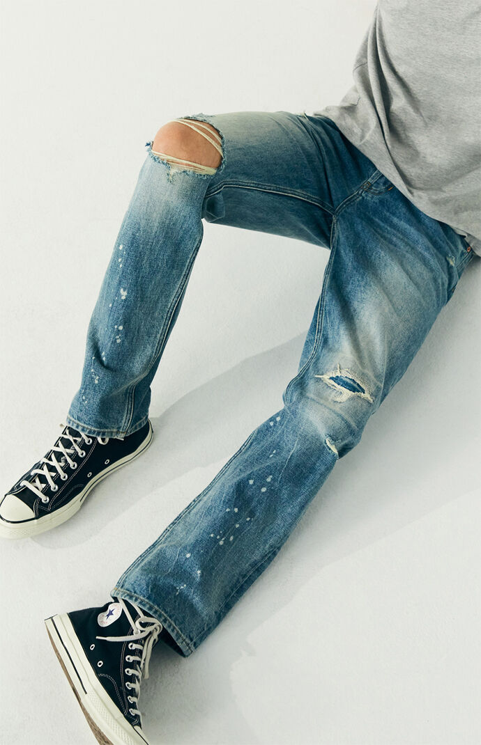 Medium Ripped Vintage Loose Jeans