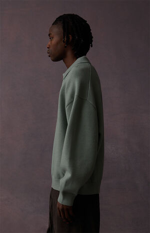 Sycamore Long Sleeve Polo Sweater image number 4