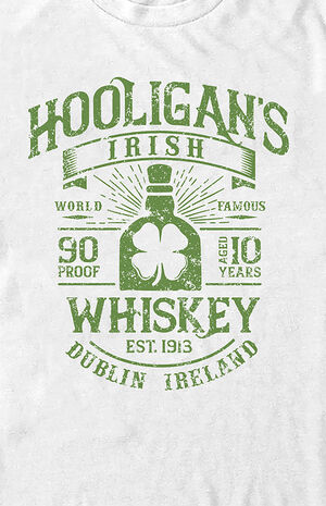 Er svamp Indrømme Hooligans Irish Whiskey T-Shirt | PacSun