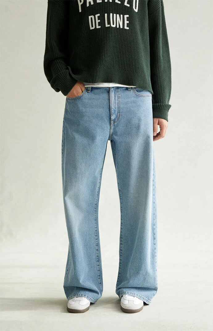 Pacsun Blake Extreme Baggy Jeans Light Indigo