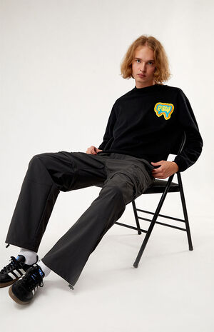 Chenille Patch Crew Neck Sweatshirt image number 4