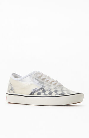 Checkerboard ComfyCush Slip-Skool Shoes image number 1