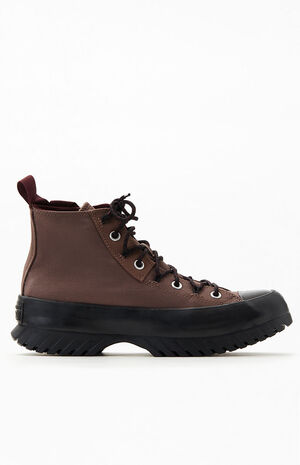 Brown & Black Chuck Taylor Lugged 2.0 High Top Shoes image number 1