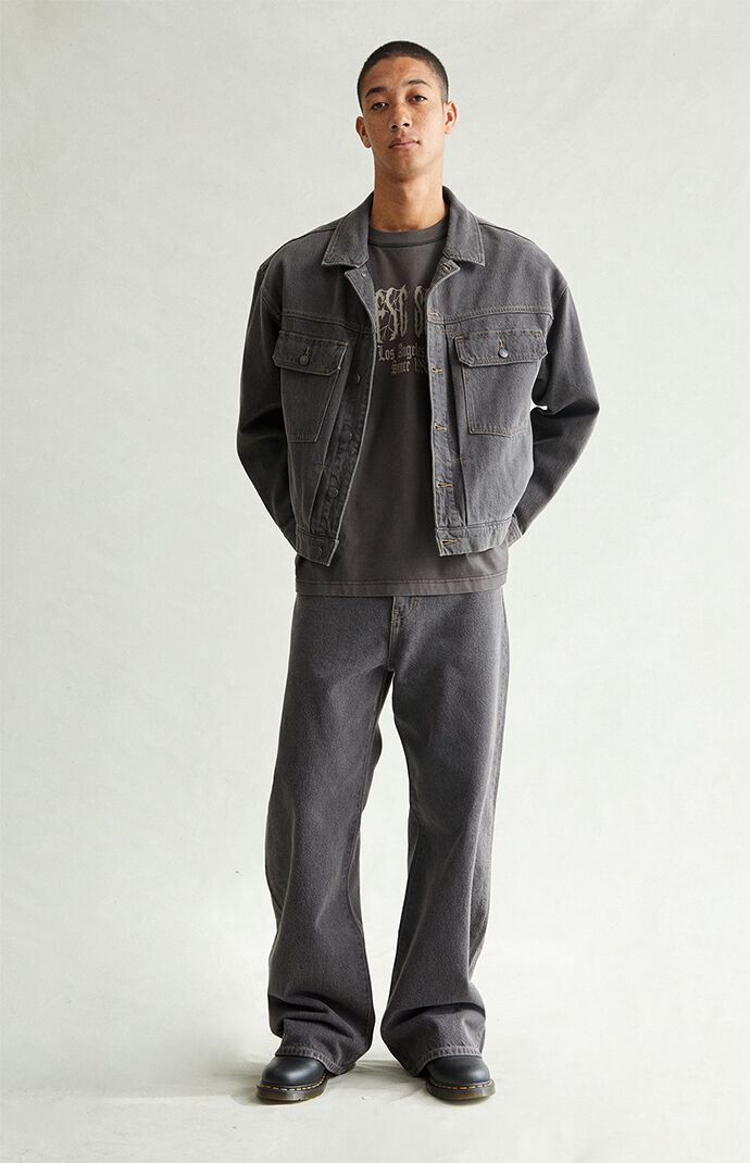 Pacsun Blake Extreme Baggy Jeans Black Vintage Wash | PacSun
