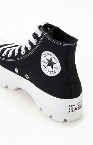 Converse Black Chuck Taylor All Star Lugged High Sneakers