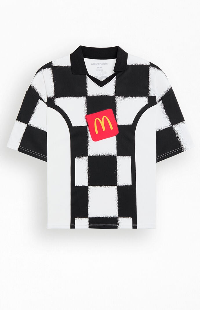 PacSun McDonalds Checkerboard Short Sleeve Jersey