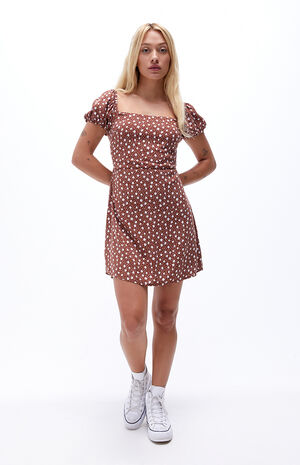 Dainty Tie Back Mini Dress Dainty Tie Back Mini Dress image number null