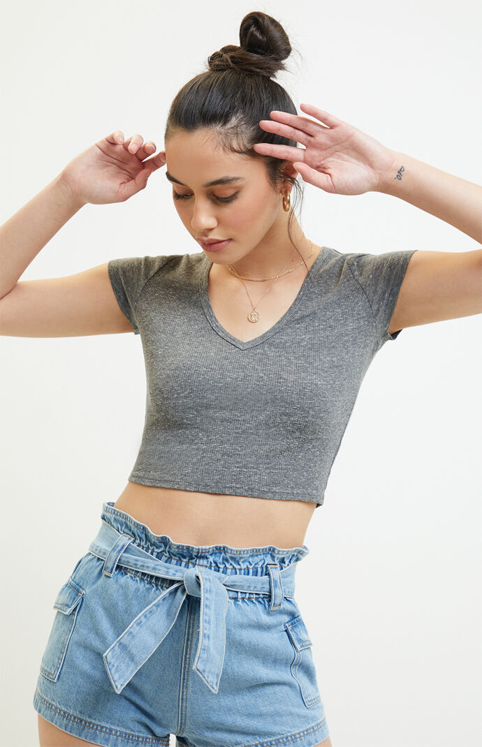 Me To We Fleck V Neck T Shirt Pacsun