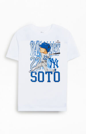 Juan Soto 22 Yankees Caricature T-Shirt image number 1