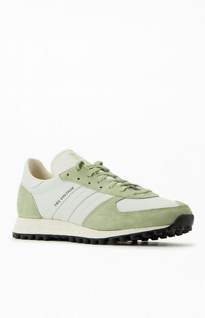 adidas gazelle silver green womens Womens Brmd Lace Up Sneakers Green 7.5 Casual main image 0