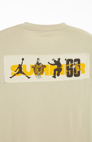 x UNION x Bephies Beauty Supply Beige T-Shirt image number 4