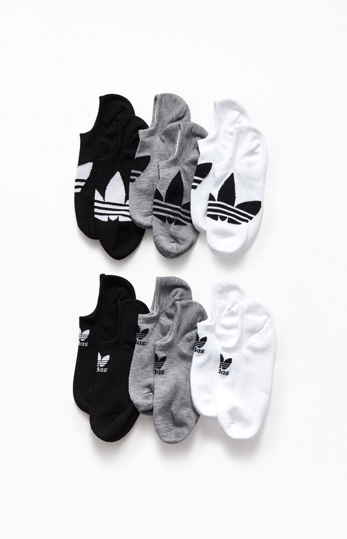 Six Pack Super No Show Socks