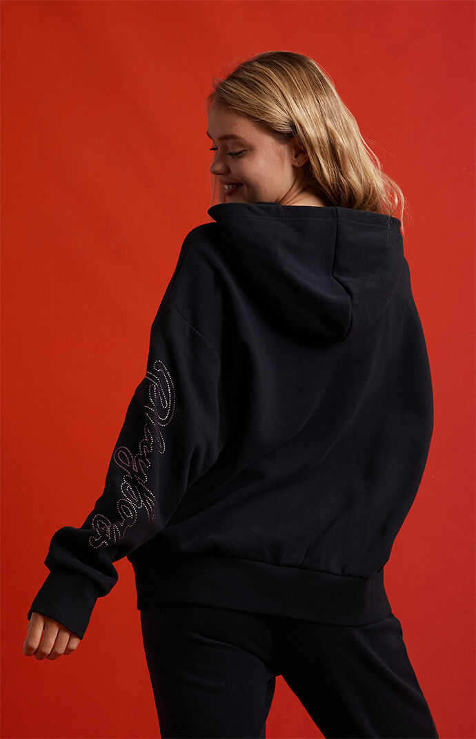 Playboy hoodie hotsell with rhinestones