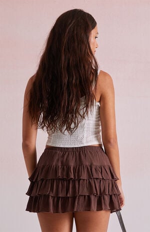 Ruffle Micro Mini Skort image number 5