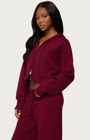 Russell Knit Hooded Cardigan image number 2