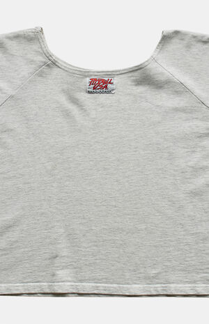 80s Pitbull Gym Cropped Graphic Top image number 4