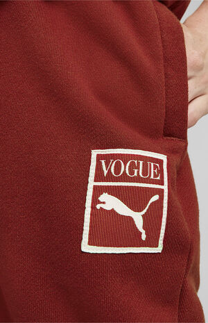 x Vogue Red Relaxed Sweatpants image number 5