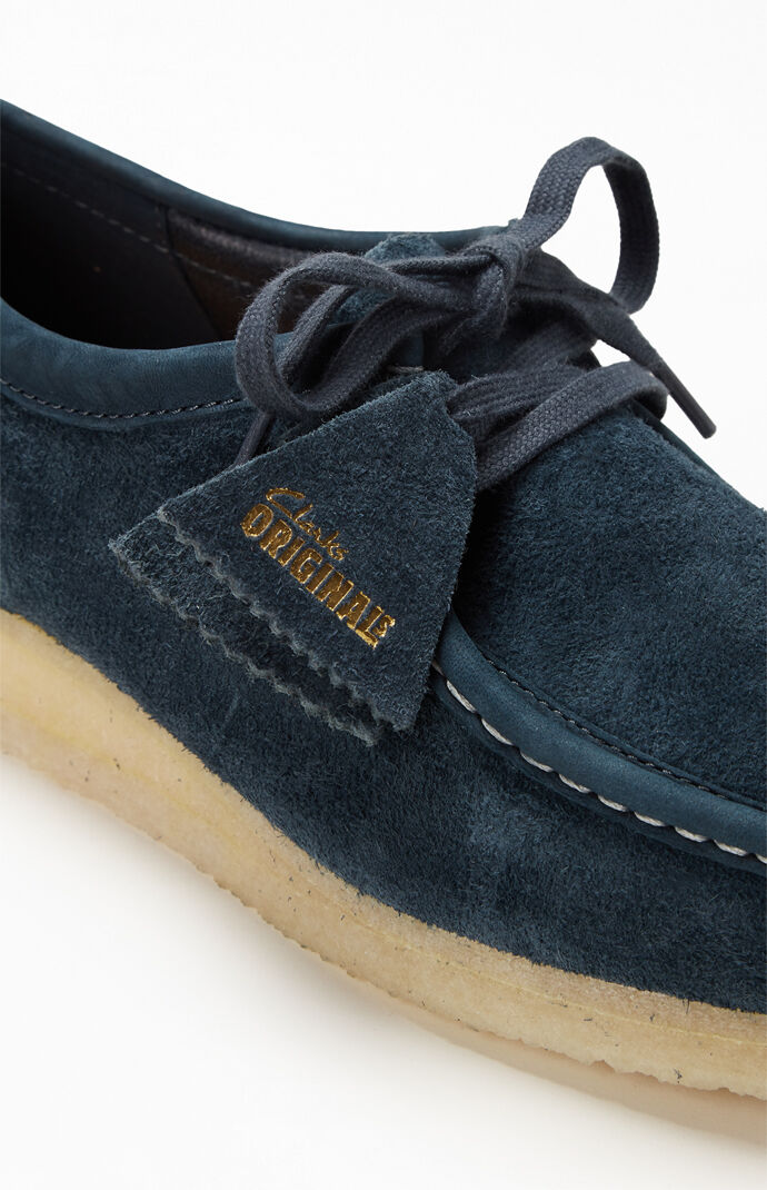 Clarks Navy Wallabee Shoes
