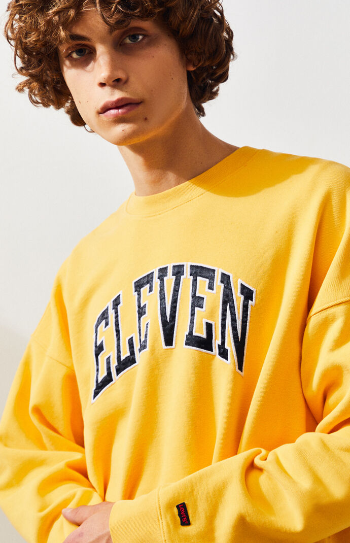 eleven yellow shirt levis