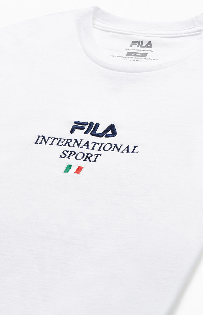 fila international sport hoodie sweatshirt