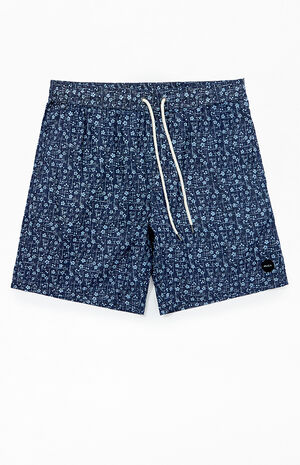 Escape Elastic Waist Chambray Shorts image number 1