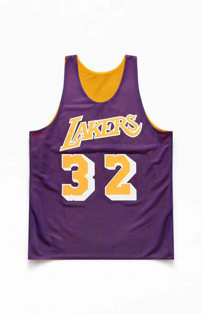 Lakers Johnson Reversible Basketball Jersey