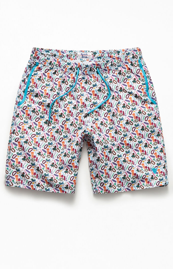 Micro Hawaii 19" Swim Trunks