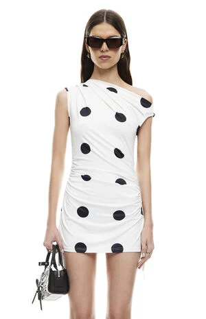 Original Sin One Shoulder Mini Dress image number 1