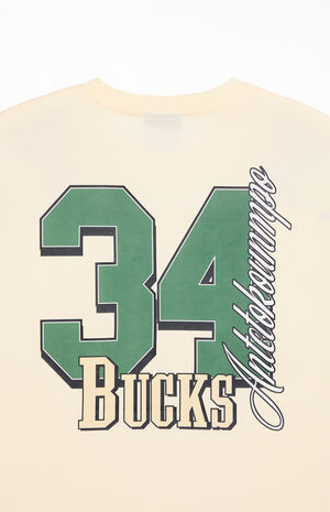 NBA All-Star Game Giannis Antetokounmpo 34 Bucks T-Shirt image number 4