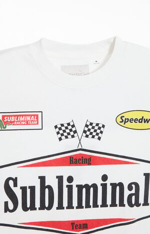 Subliminal Racing Oversized T-Shirt image number 4