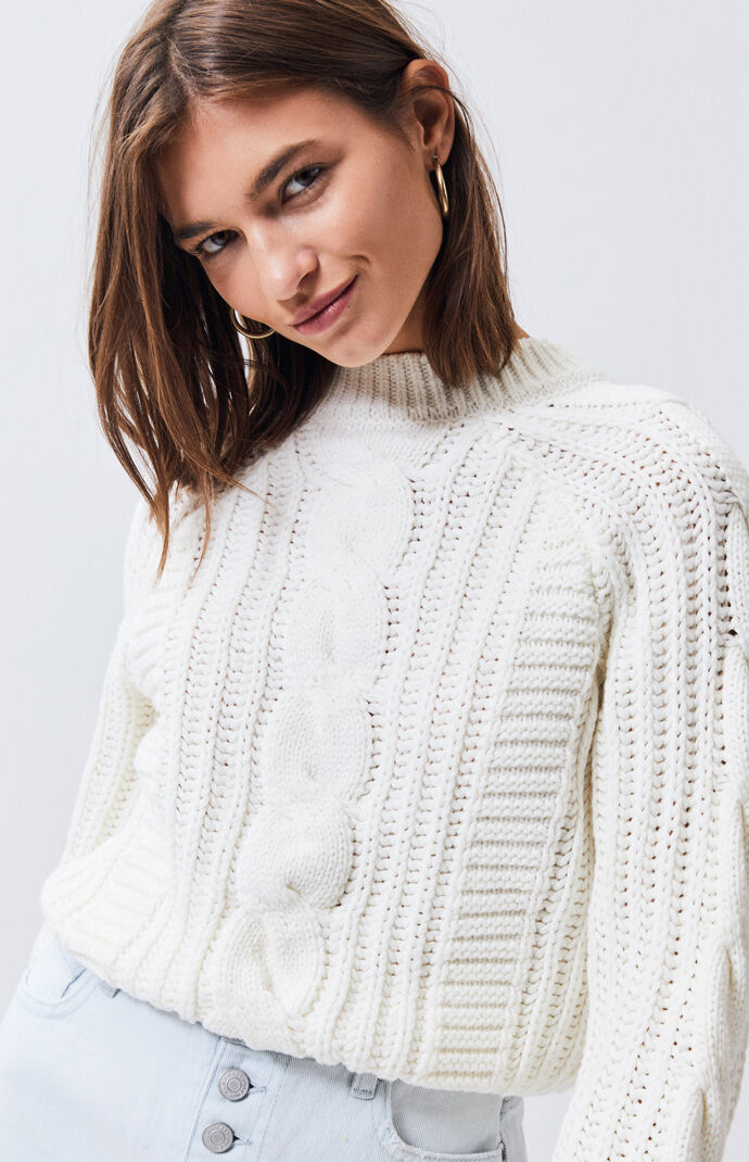 Nixie Cable Stitch Sweater