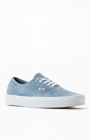 womens vans light blue