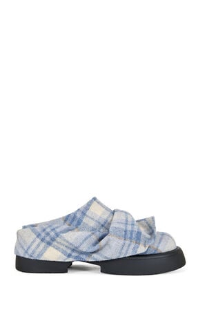 Semyon Blue Plaid Loafers image number 1