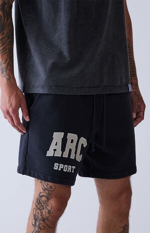 Black Fleece Sweat Shorts image number 3
