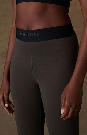 Women's Off Black Sport Leggings image number 5