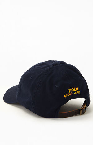 Preppy Bear Strapback Dad Hat Preppy Bear Strapback Dad Hat image number null