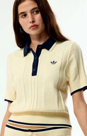 Cable Knit Cali Polo Shirt image number 2