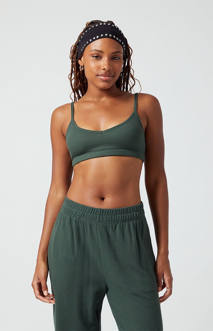 PAC 1980 Active Seaisle Aspen Waffle Bralette