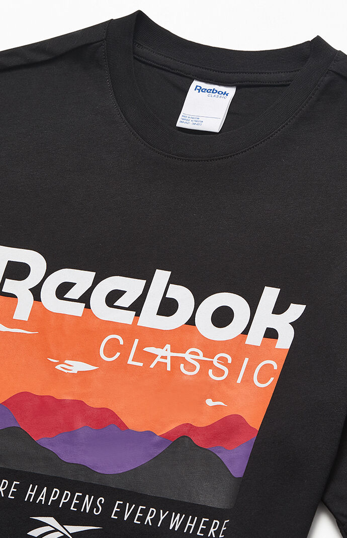 black reebok shirt