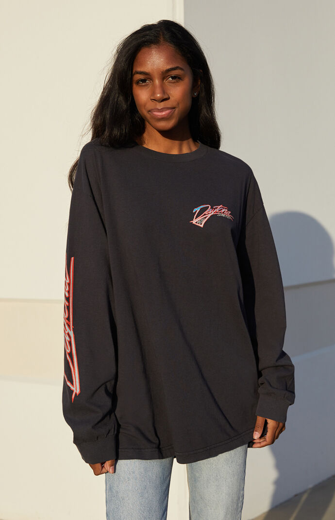 Daytona Oversized Long Sleeve T-Shirt