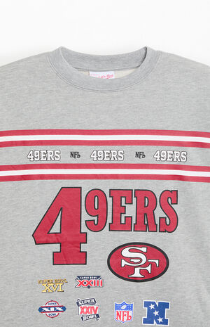 Kids San Francisco 49ers Crew Neck Sweatshirt image number 3