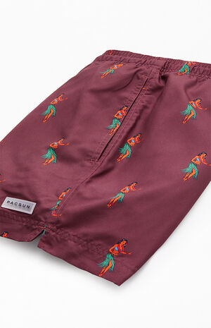 Hula AOP 4.5" Swim Trunks image number 4
